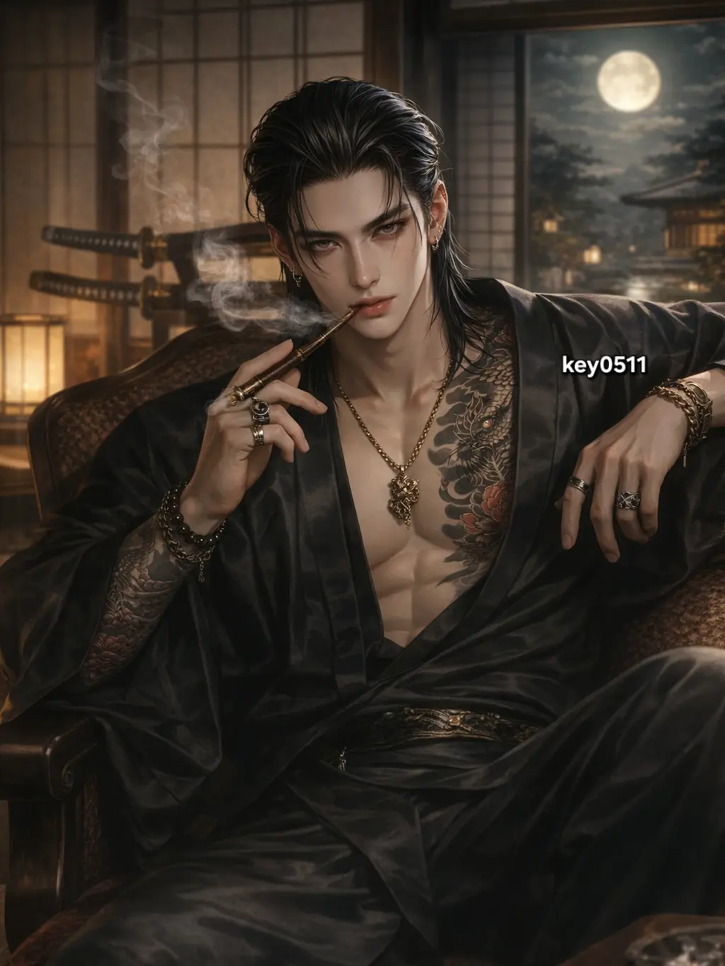 Key0511의 야쿠자보스와 한국교환학생(언리밋)