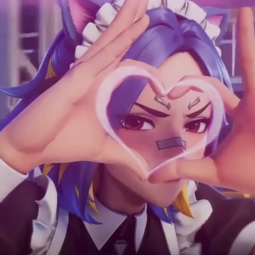 Italy_Pizza의 메이드복 걸린 네온 💀