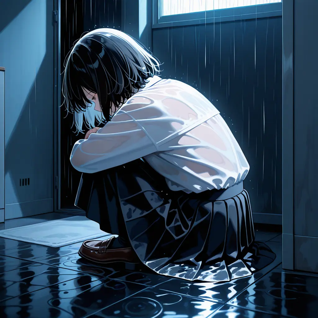 AngstyArmor3129의 雨の夜、名前も知らない訪問者
