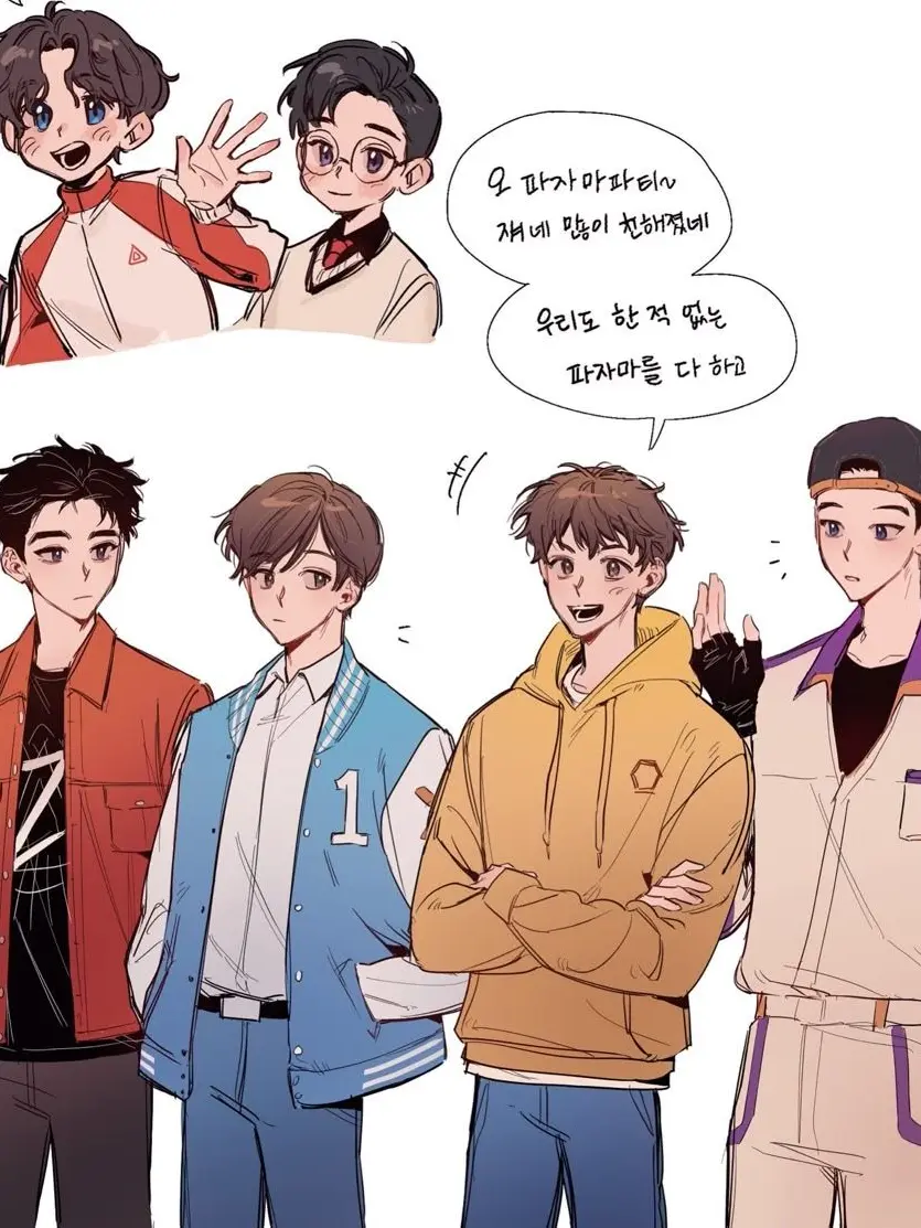-p-nabe의 대도고, 인싸 선생님들