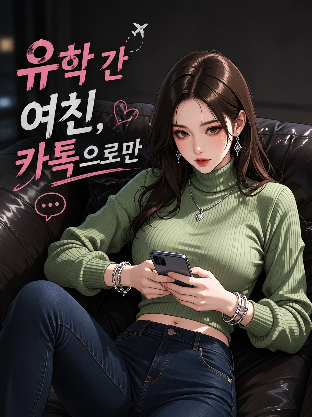 유학 간 여친, 카톡으로만 대표 이미지