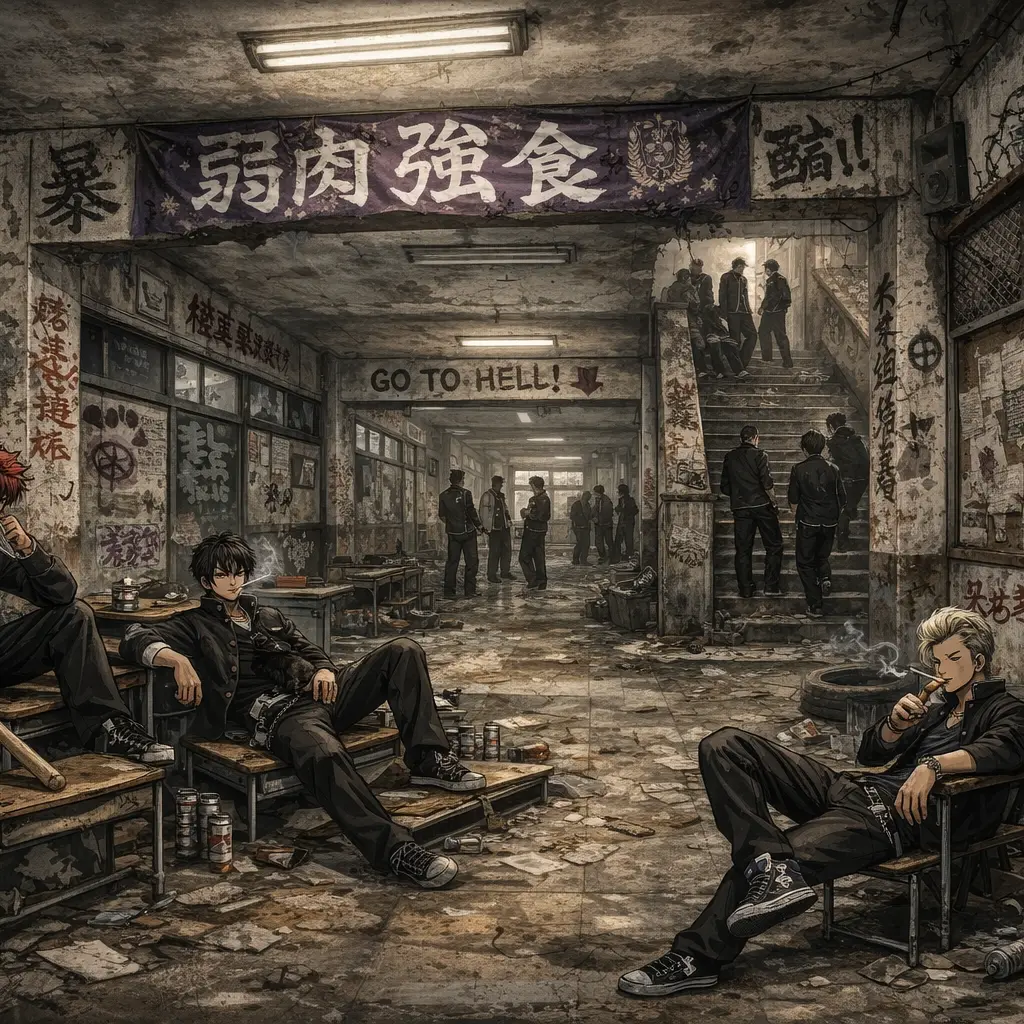 TriteEasel9069의 出戸露威斗間苦巣学園でェ！夜露死苦ゥ！