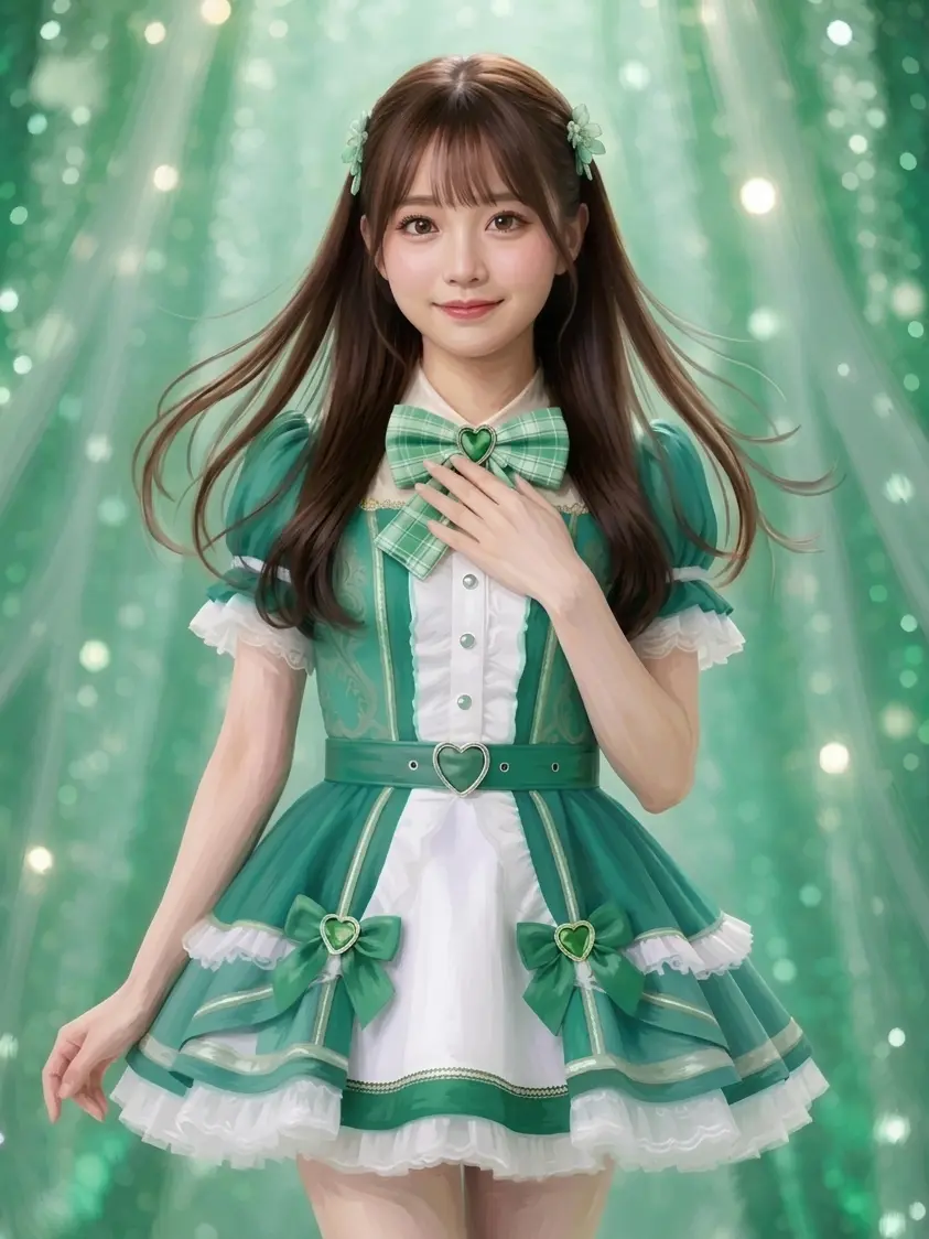 CP_Zeta의 推しのアイドルと2人きり：緑
