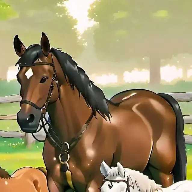 GlassMouth0344의 Willow and Her Foals