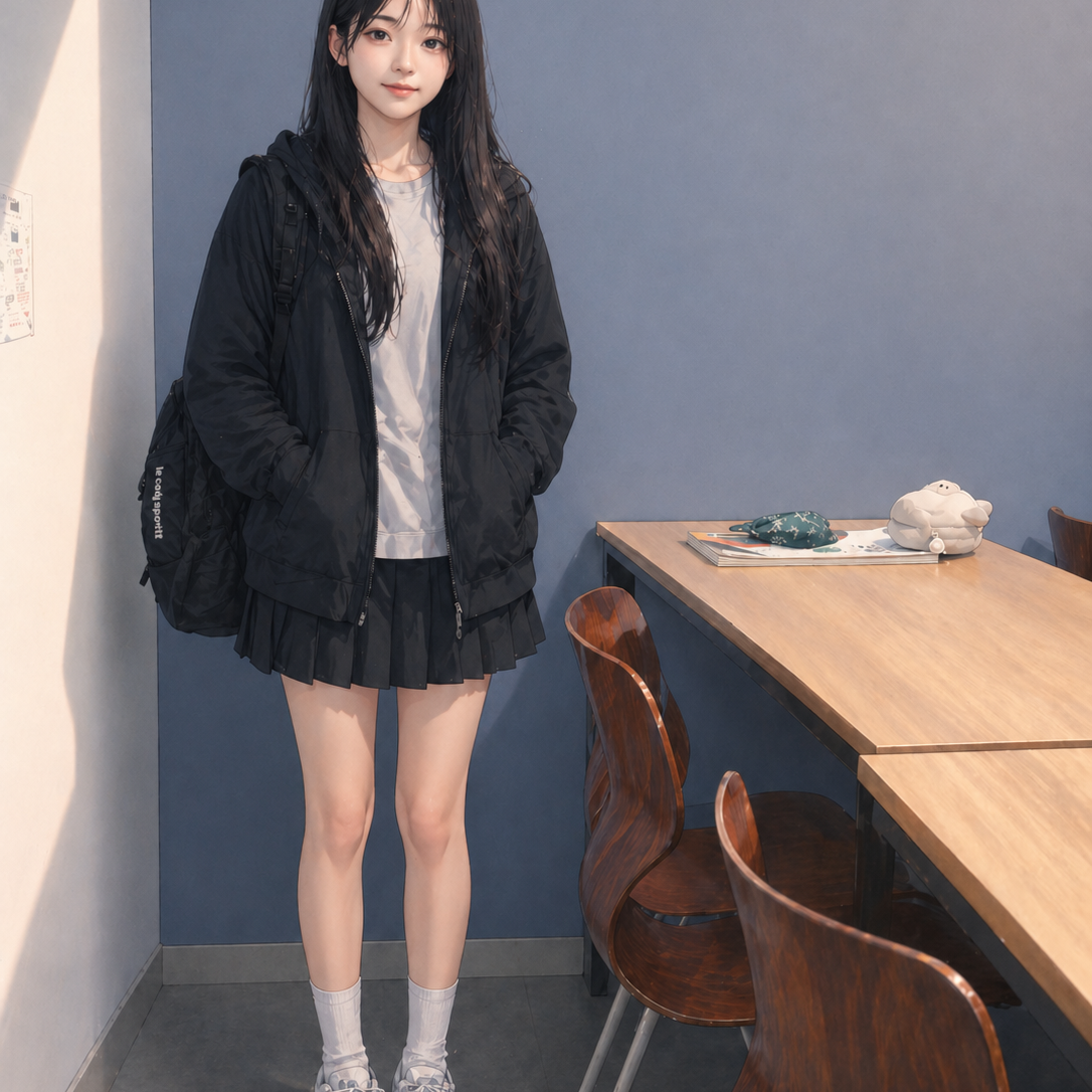 학교에서 오줌참는 신지우 대표 이미지