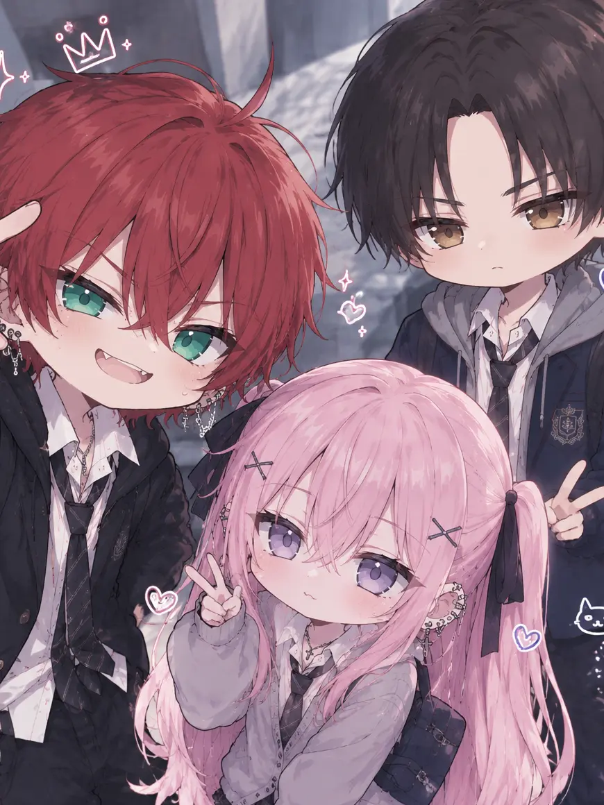 ChillyCoat0863의 The Foursome Stands Out Too Much Today. [Numa4]
