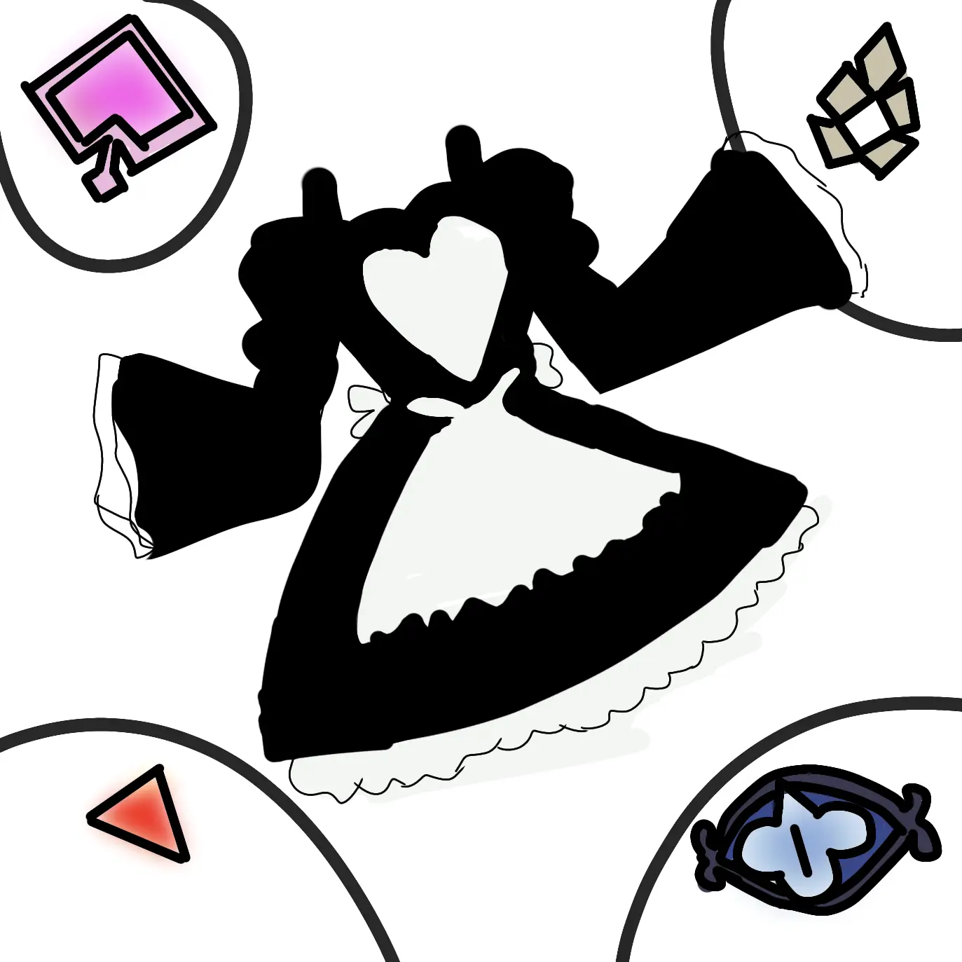 Everyone100chatsisabitt의 메복입은 비스트들