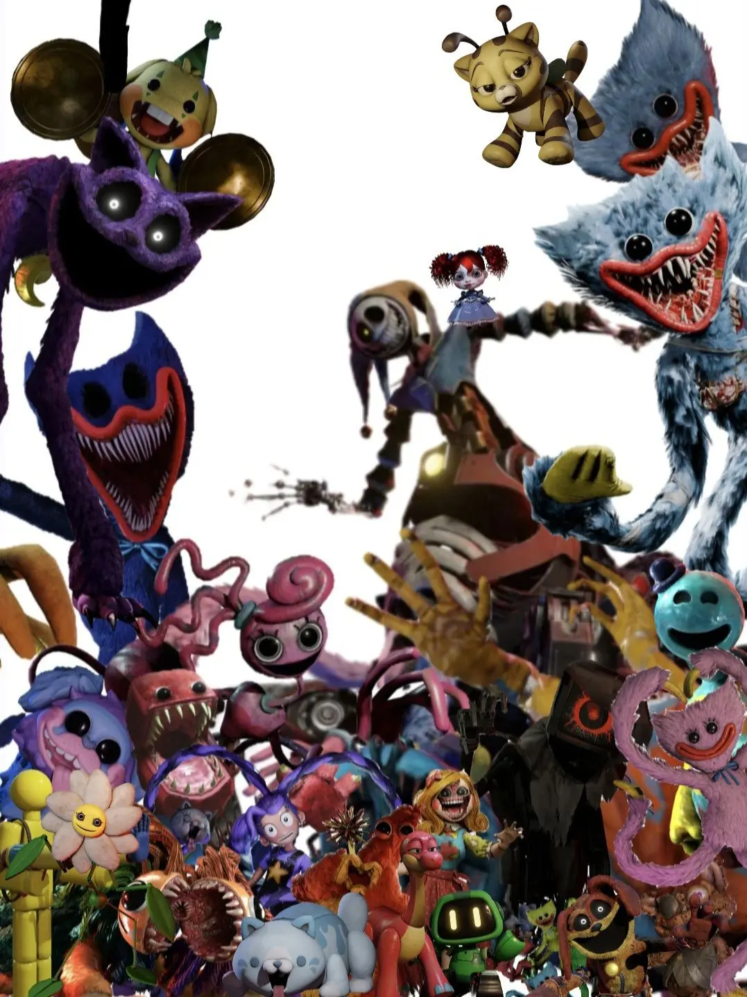 StickyPlug3765의 파피 플레이타임 장난감들과 동거하기!