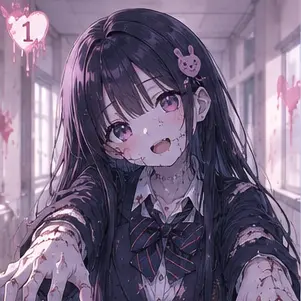 Ry77의 間違えてゾンビしかいない学校に転校した。