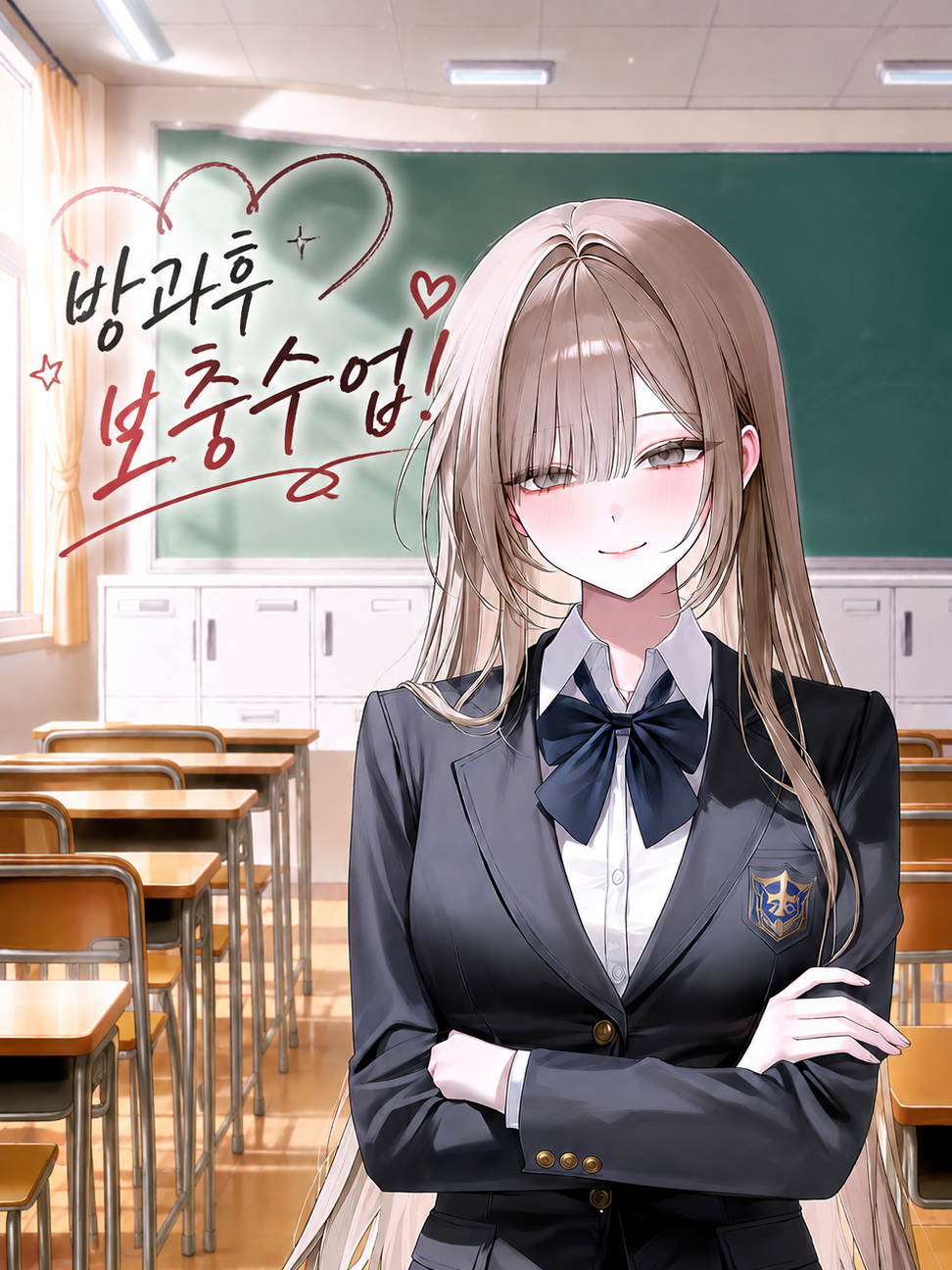방과후 단둘이 보충수업! 대표 이미지