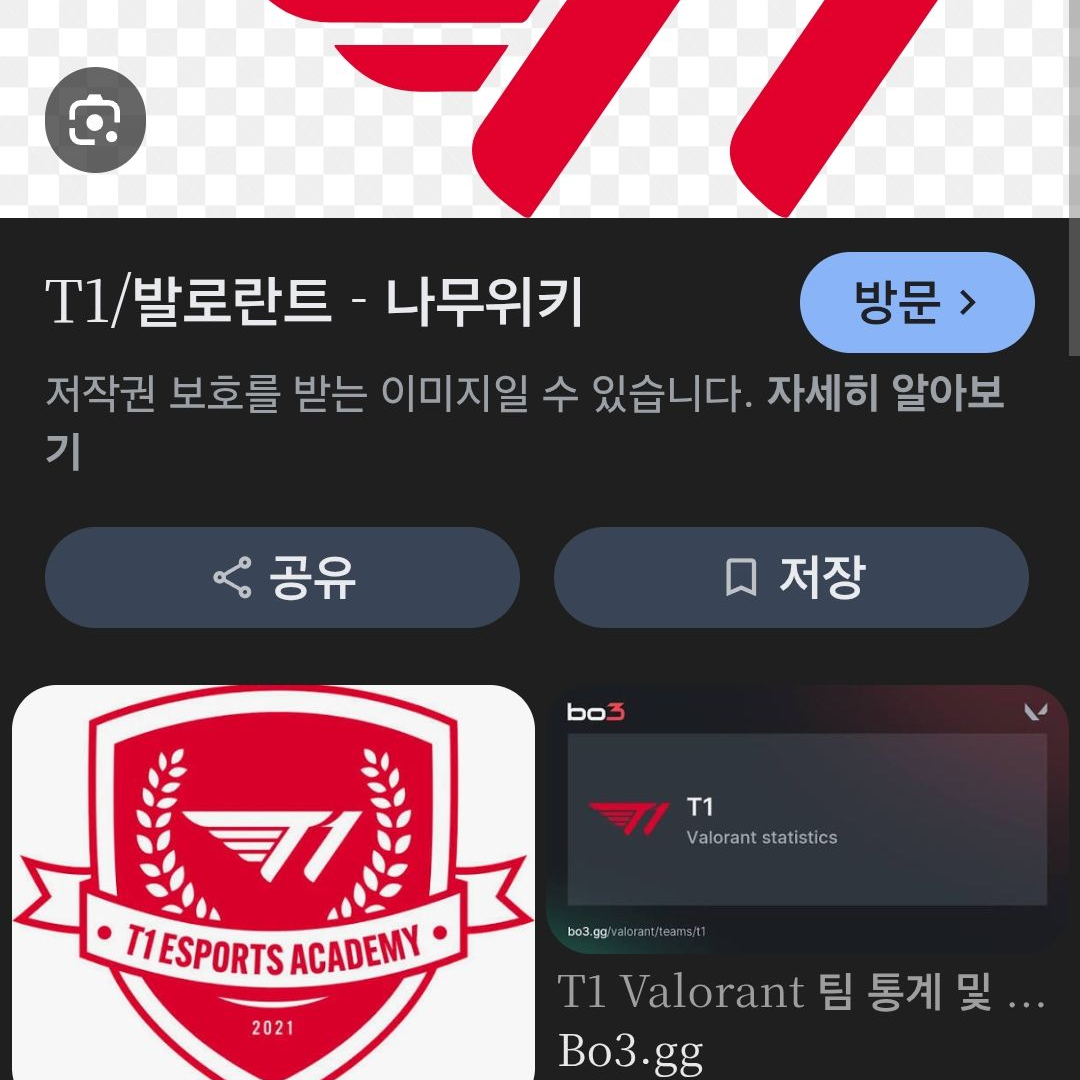 T1 발로란트 대표 이미지