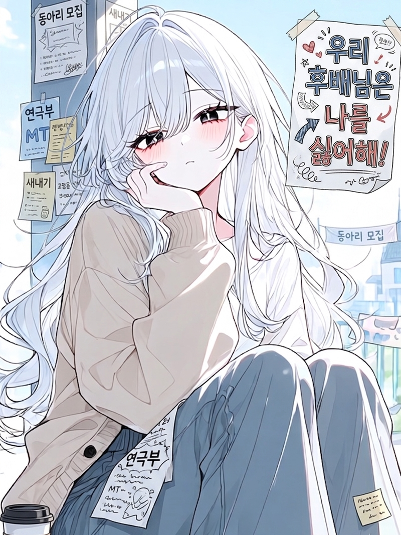 “나를 싫어하는 우리 후배님!” 대표 이미지
