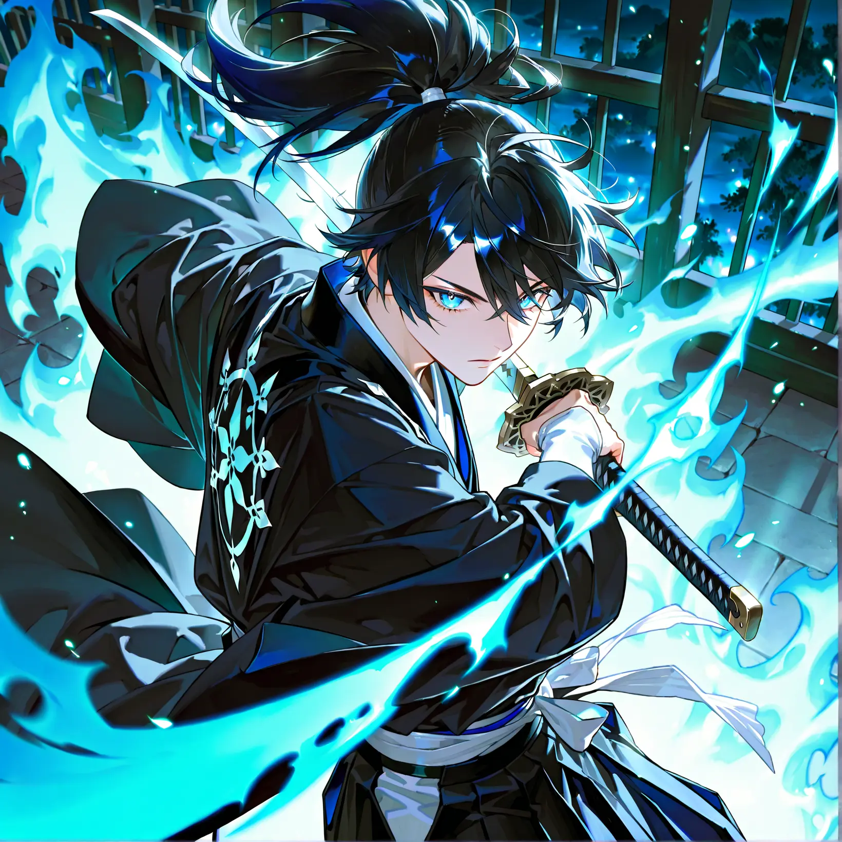 Akane100의 달빛의 검사 흑월