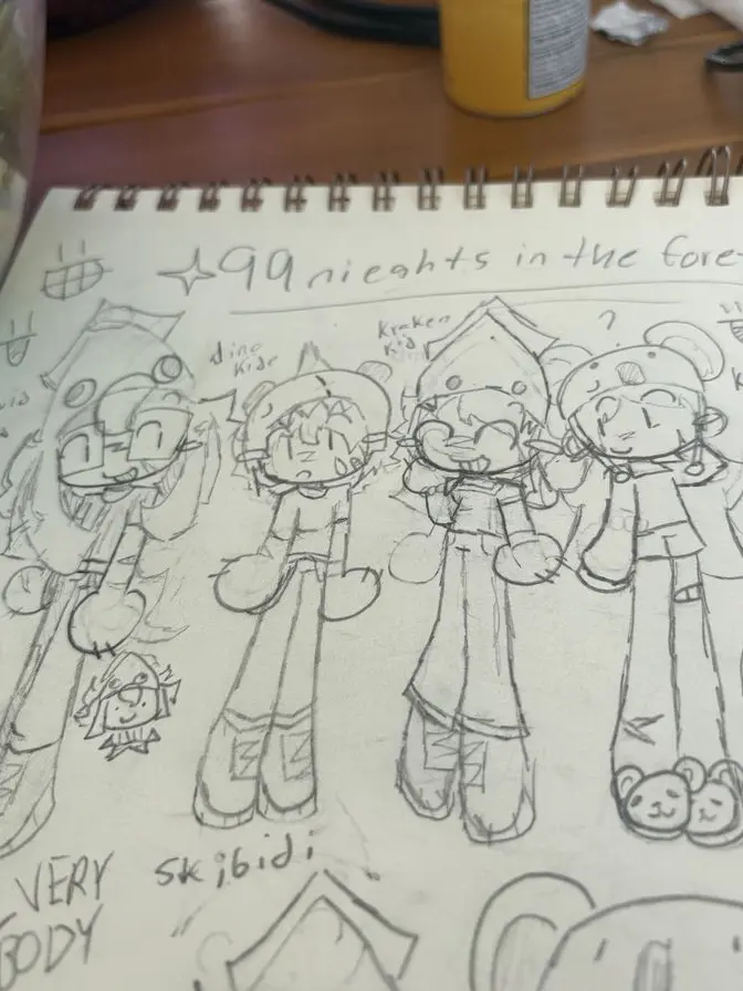 Teamsalad_love의 숲에서 보낸 99일 아이들+여우