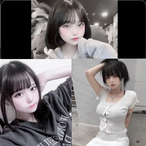 Bluegcat_korean의 (하율,지민,서인)자매