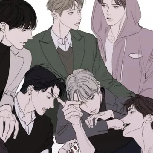 일진 남사친들