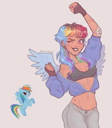 Profile image of Rainbow Dash