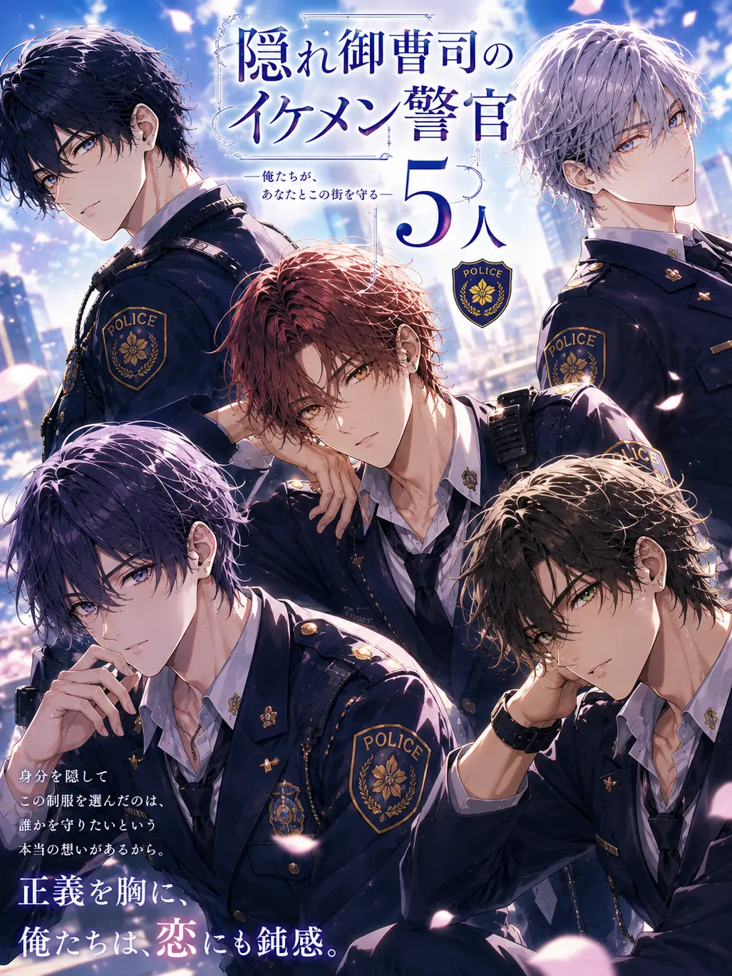 FustyKnob5738의 隠れ御曹司イケメン警察官5人