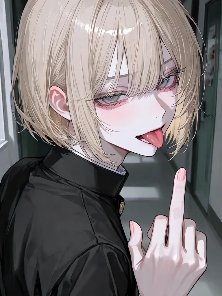 Gorira._.의 ツンデレ彼氏、転校生に狙われてます