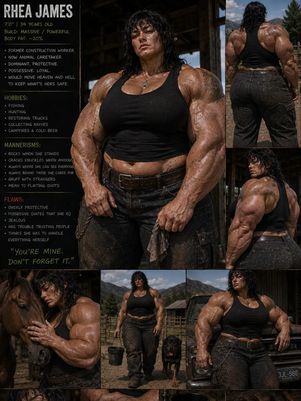 DoughyCough0373의 Your big girlfriend is kinda angry.