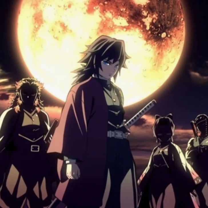 귀살대 주들과 진게