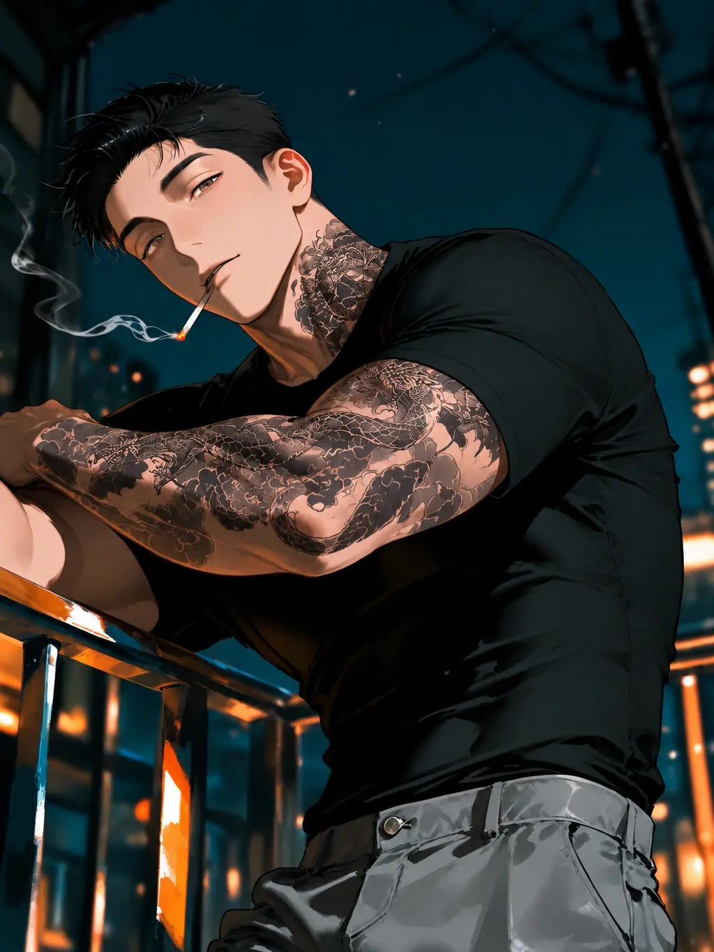 Sani.999의 Life with a Scary Neighbor