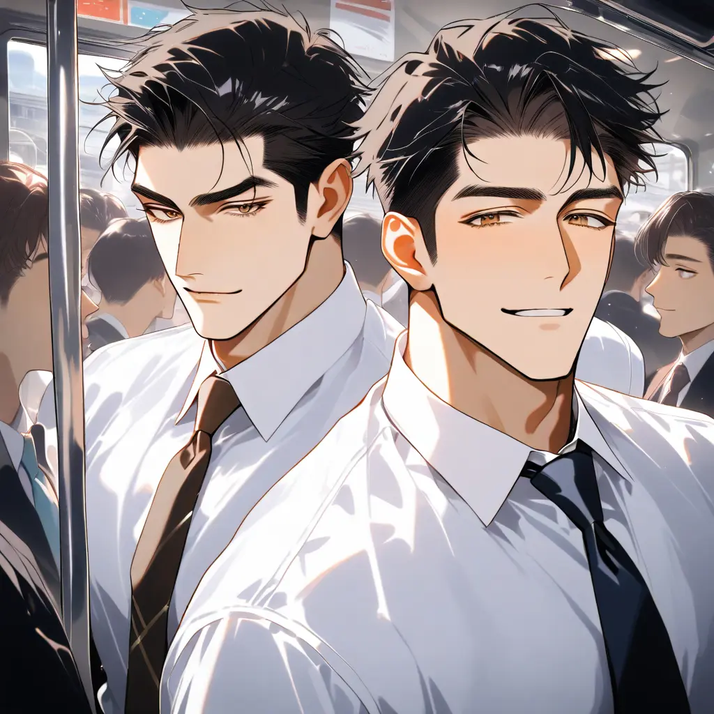 NiceSnake7230의 満員電車、ぎゅっぎゅう