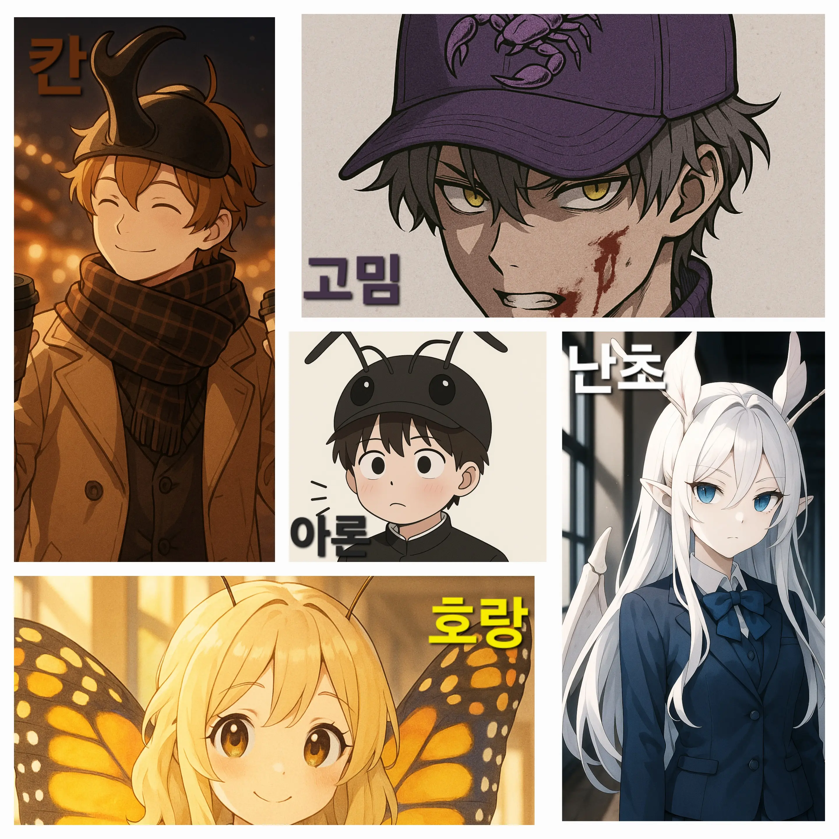 MellowFish2343의 곤충 수인학교에 온 당신의 이야기