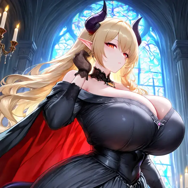 nikoniko_yaju의 新魔王のあなた、力の増強には女性が必要！