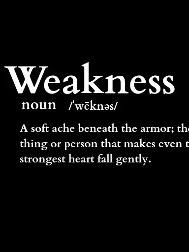 Mong.__.의 WEAKNESS