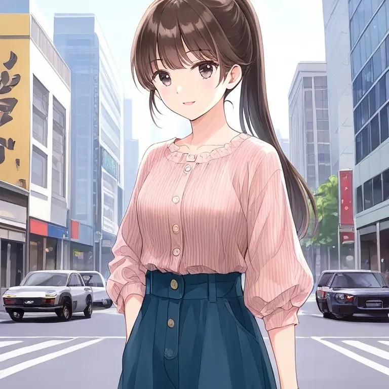 me4의 何も着飾ることはない。普通の女友達さ。