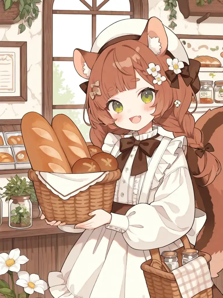 LooseClam7461의 可愛い店員さんのパン屋さん