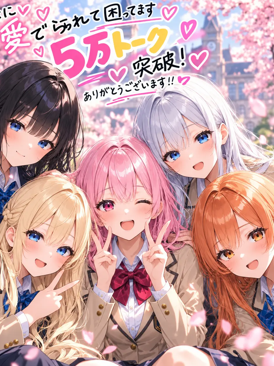 aripon4265의 みんなに愛でられて困ってます。