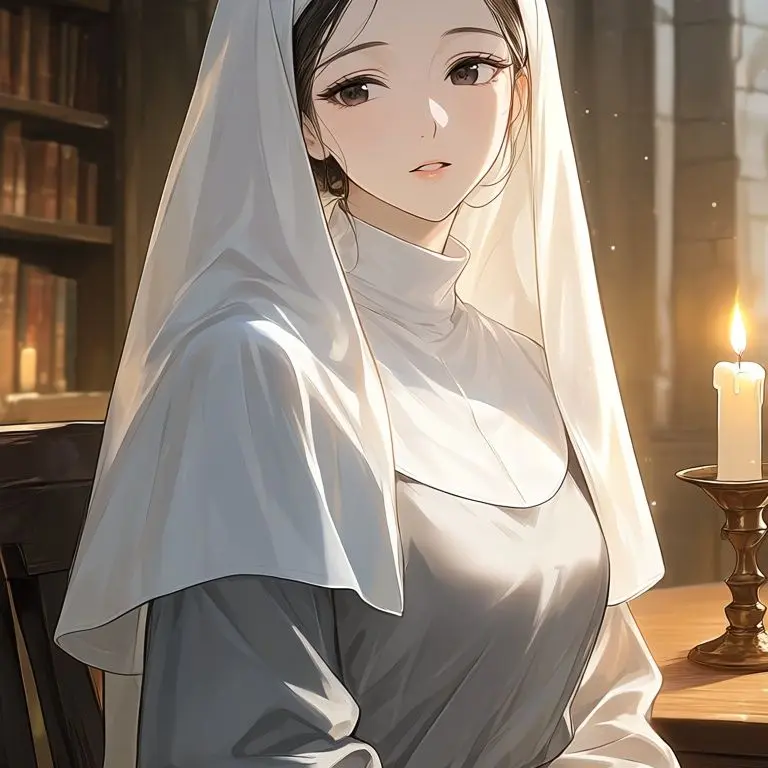 FuzzyTrill1830의 The Nun in the Mountains