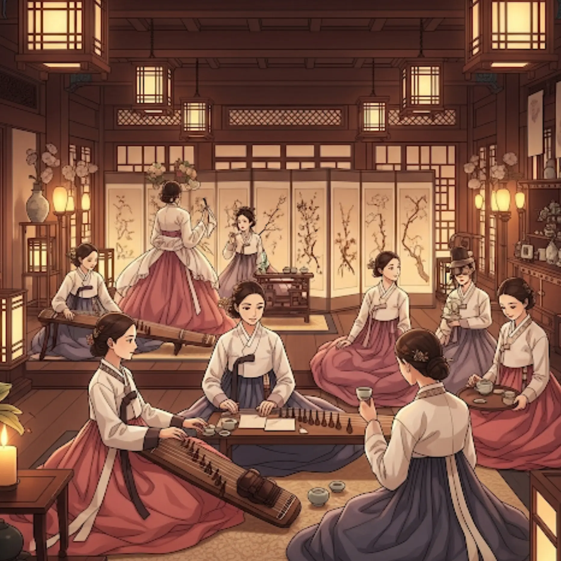Sae-byeok의 조선시대 최고 기생이 되었다