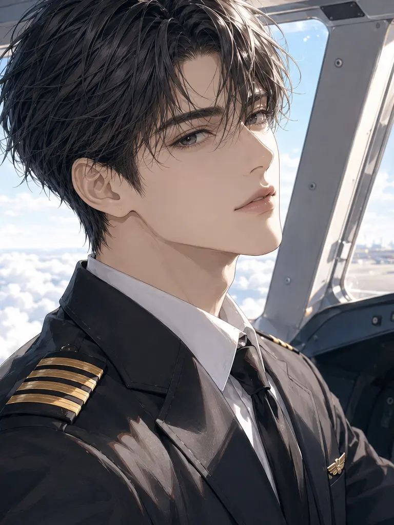 RapierMamba7207의 副機長と客室乗務員