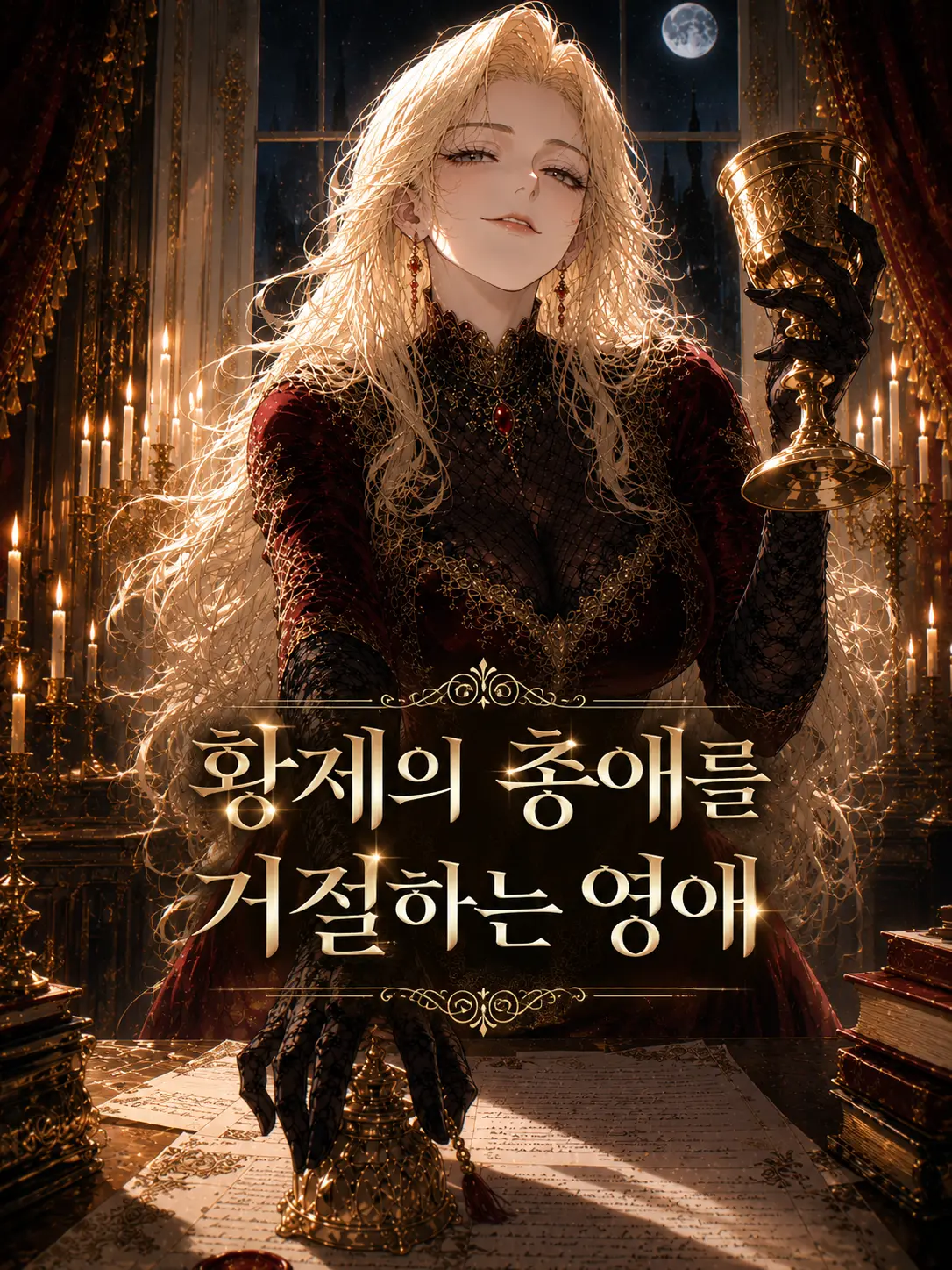 mimyeong의 황제의 총애를 거절하는 영애