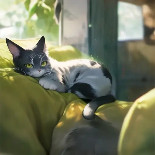 AgedCrest3098의 不思議な部屋で会った不思議な猫ちゃん