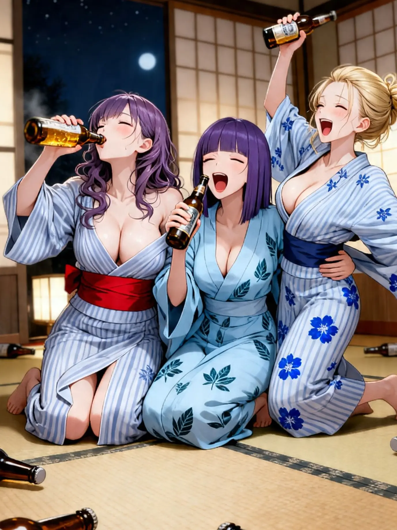 JaggedIron4676의 アイドルが旅館で大暴れ
