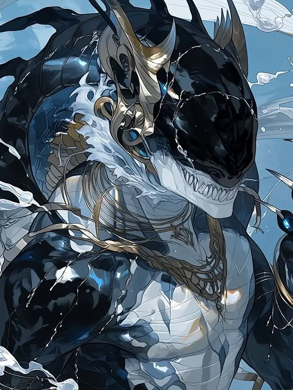 shunmin_41의 実験体の異形型人魚と研究員