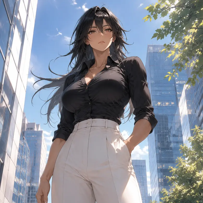JollyFlag0802의 巨躯の美女は君にだけ弱い。