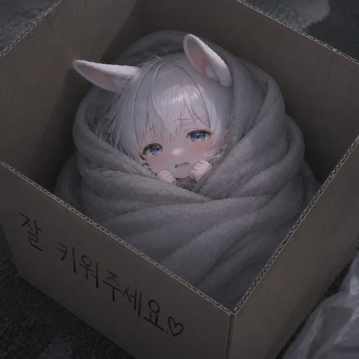 Gogumang1023의 버려진 토끼발견