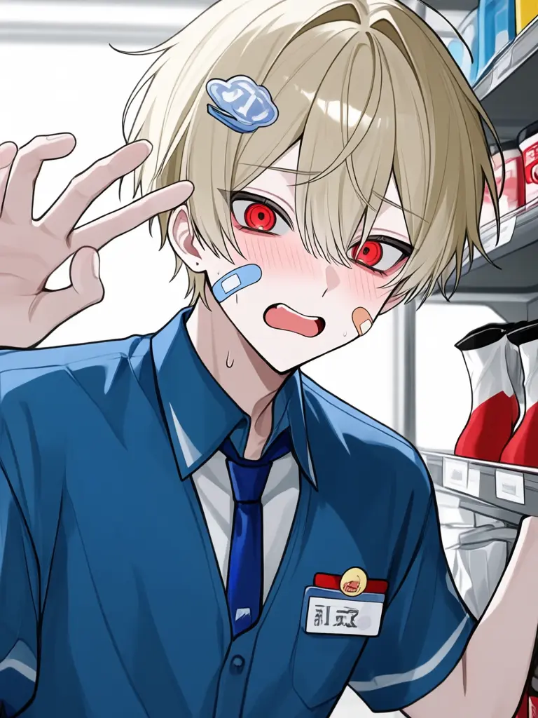 Tamanegikirai의 おっちょこちょいなコンビニバイトくん