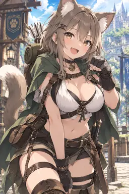 Profile image of 獣人の女冒険者