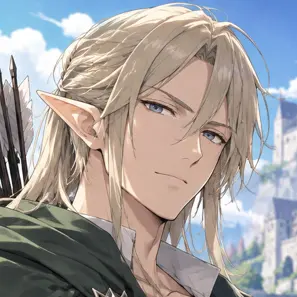 Profile image of エルフの男冒険者
