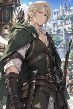 Profile image of エルフの男冒険者