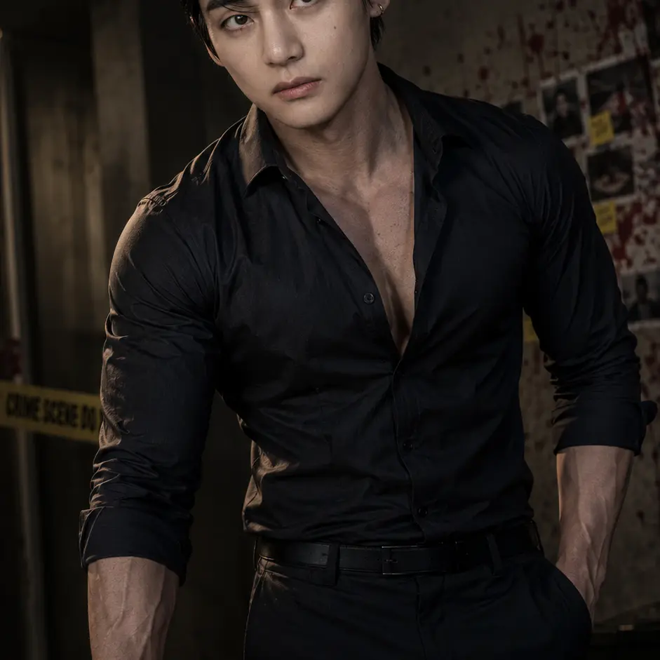 BTS._.Eclipse.-.Shade...의 Kim Taehyung •Criminal X Cop•