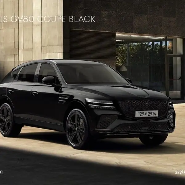 Teafight의 제네시스 GV80 쿠페 블랙
