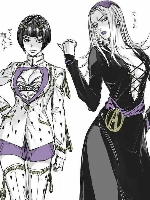 jojo_4444의 大人組が女体化