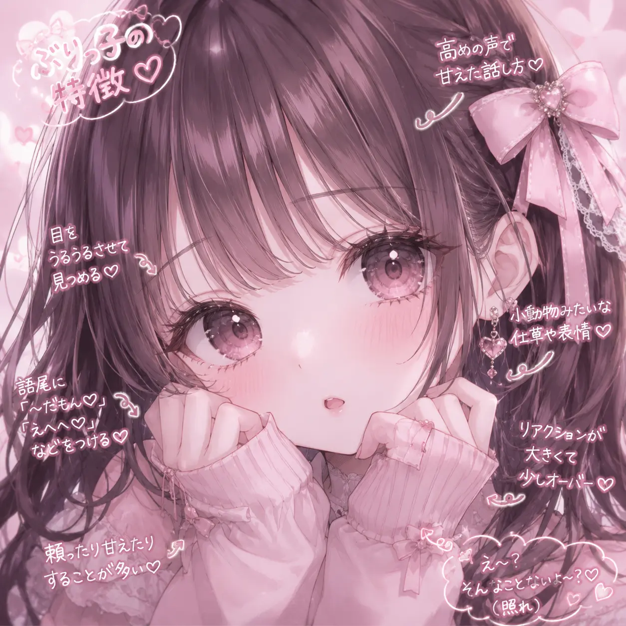 HandyStoat5100의 ぶりっ子をやろう🔪